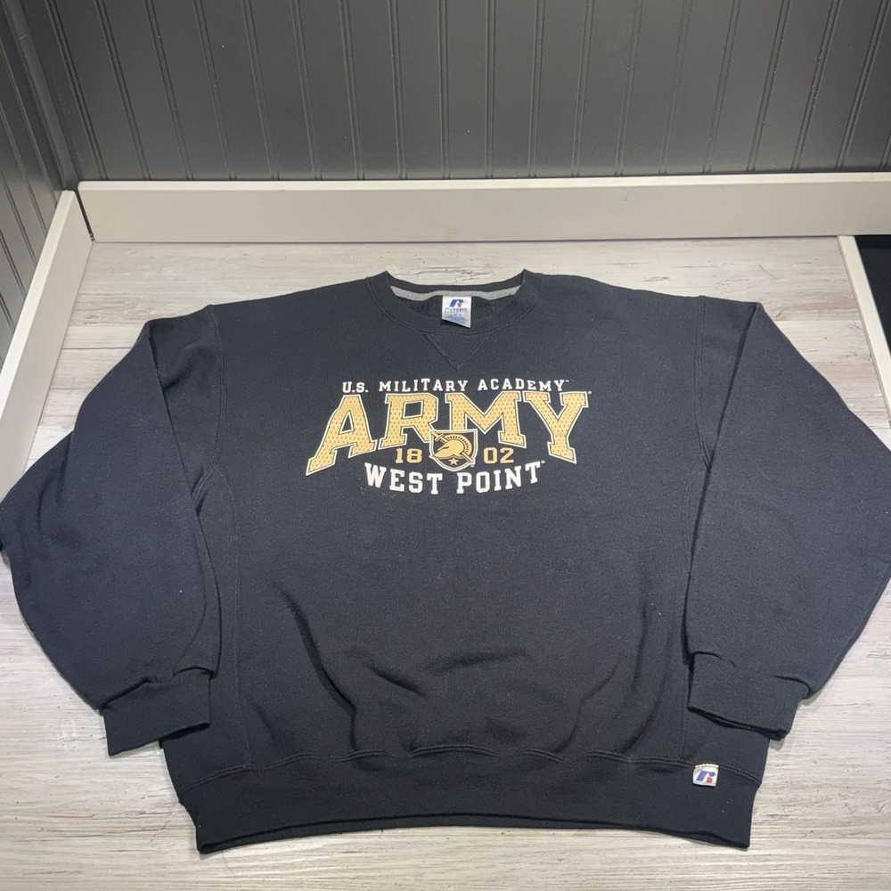 Russell Athletic West Point Army Crew Neck Size Large